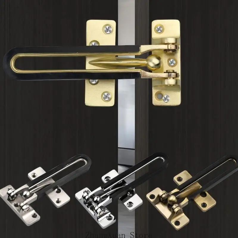 Wohnungstürschutzriegel Home Security Türschlossriegel für Privatsphäre Innenbereich 3XUF – Detail 2