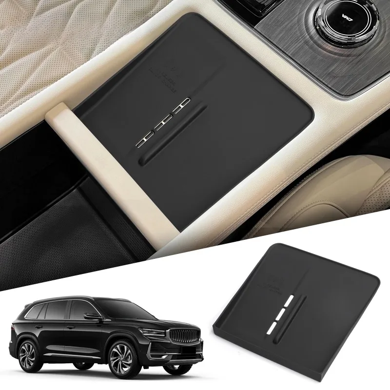 

for Renault Grand Koleos 2025 Wireless Charging Pad for Geely Monjaro Xingyue L 2025 Phone Non-slip Charger Mat Protective Pad