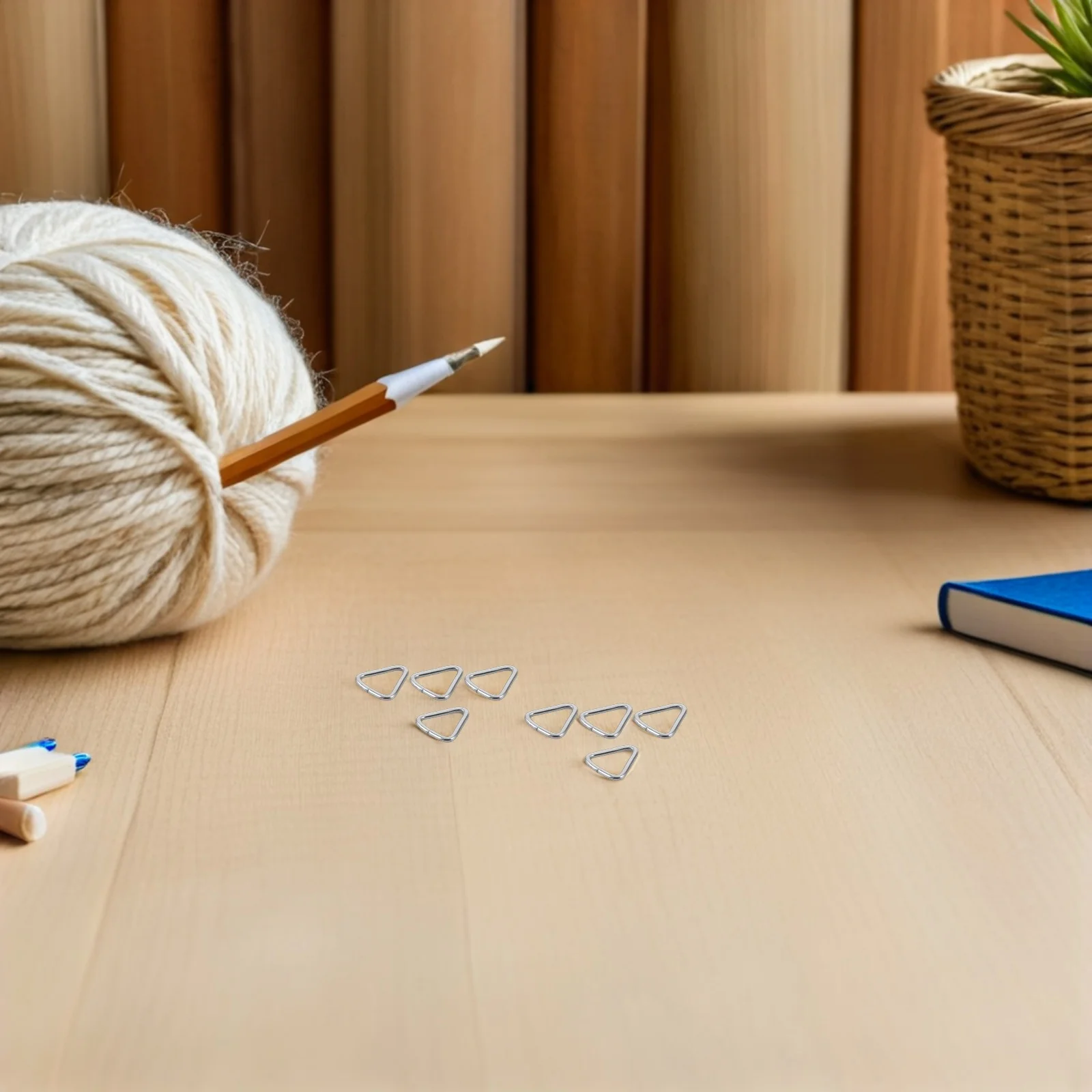 

240 шт., треугольные кольца с открытым крючком, фурнитура для ювелирных изделий из нержавеющей стали, безопасная застежка для DIY, серьги, ожерелья, браслеты