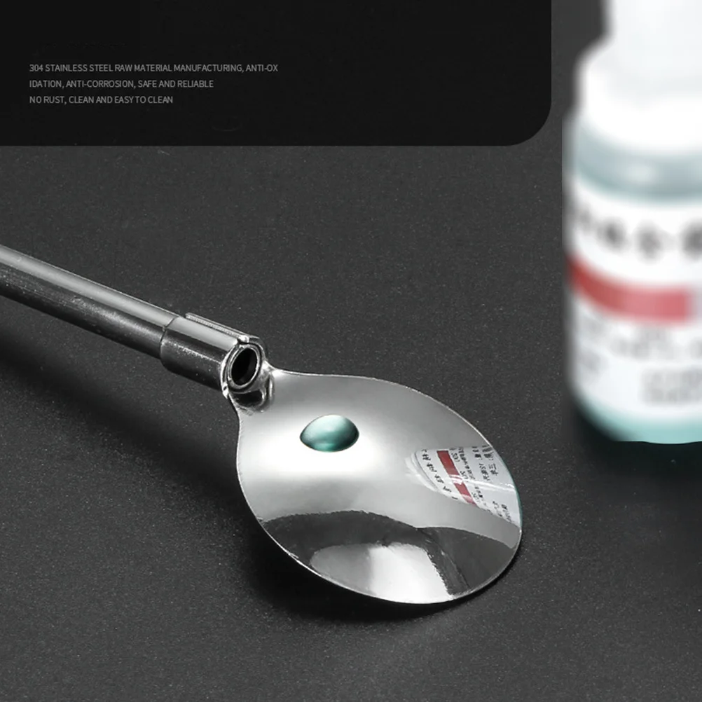 

5Pcs Stainless Steel Straw Spoon Set Strong Anti-Corrosion Honey Stirring Spoons for Coffee Tea Cocktails Gifts