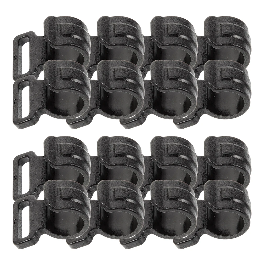 

20pcs Tent Accessories Heavy Duty Tarp Clips Hooks for Camping Canopy Setup Portable Plastic Pole Clips Events Festivals