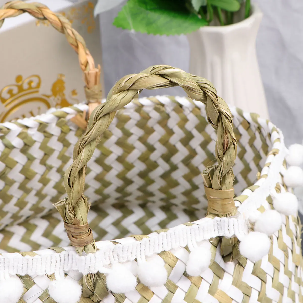 سلة غسيل كبيرة قابلة للطي، سلة تخزين ملابس أنيقة لتنظيم المنزل، سلال تخزين الغسيل بحجم شبكة بيضاء