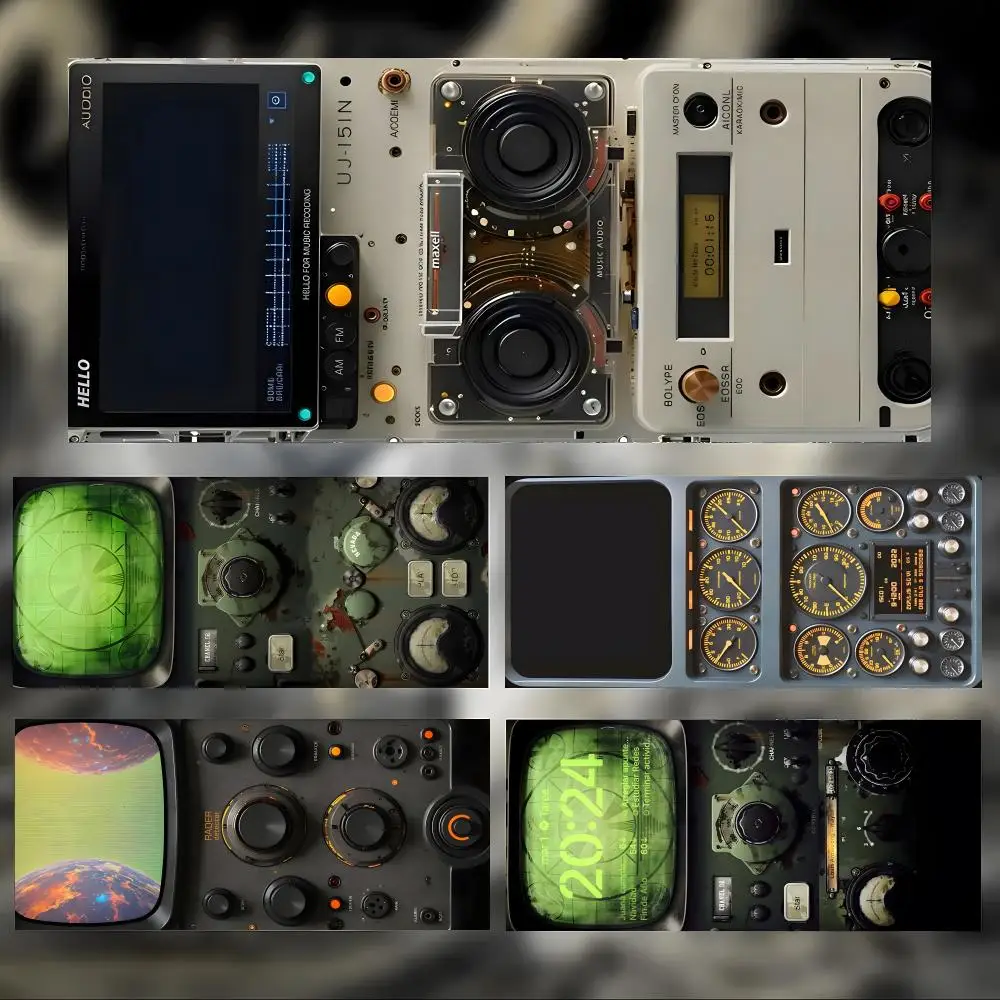 object simple D-Dashboard Mouse Pad Large Thick Desk Pad Stitched Edges Gaming Mouse Mat for PC