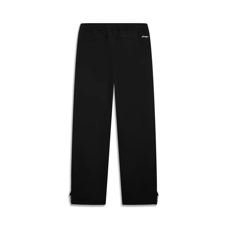 Li-Ning النساء في الهواء الطلق سوفتشيل السراويل PFC خالية طارد المياه المشي لمسافات طويلة الترفيه بطانة بنطال رياضي AYKV602