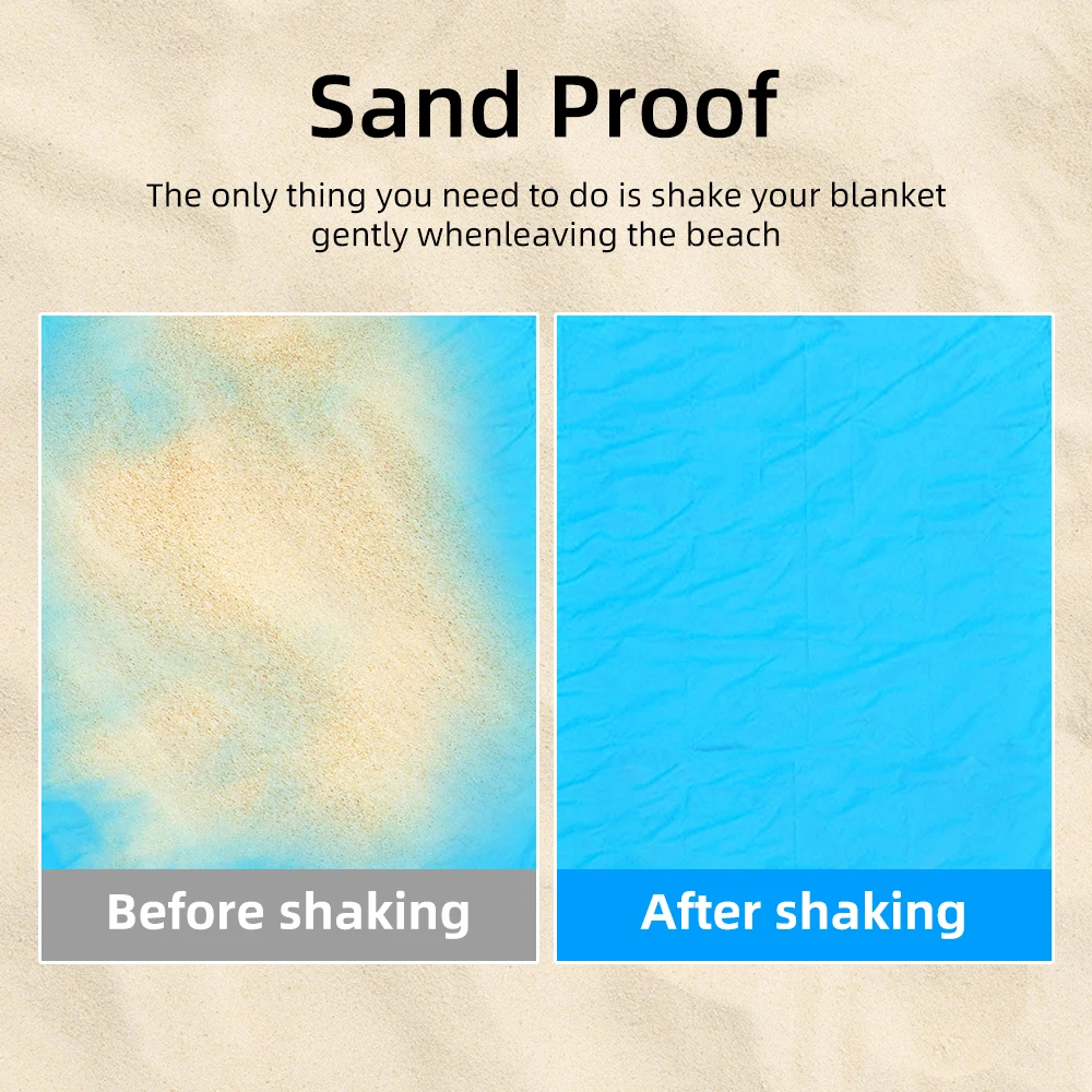 Waterproof Folding Beach Blanket 3