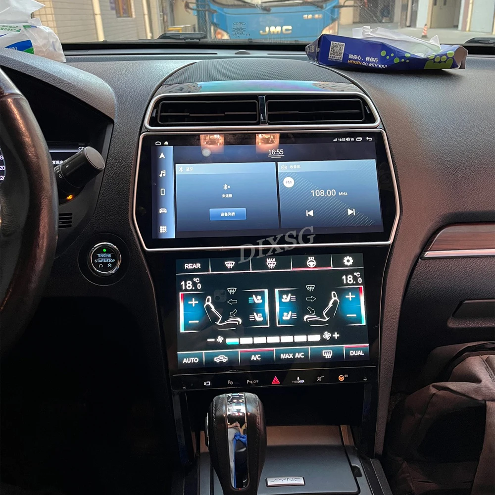 12 + 10.1 "أندرويد 15 لفورد اكسبلورر 2011-2019 راديو السيارة لتحديد المواقع والملاحة ستيريو بلوتوث الوسائط المتعددة بلاي اللاسلكية Carplay WIFI #6