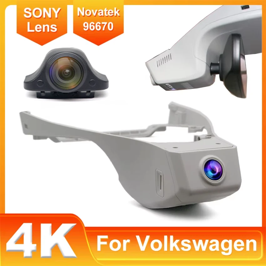 

Plug and Play Dashcam 4K for Volkswagen ID.7 ID7 2023 2024 2025, 2160P UHD High Quality Car Camera DVR for VW ID 7,Dash Cam