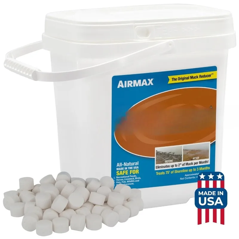 

Natural Beneficial Bacteria for Outdoor Ponds & Lakes, Muck, Sludge & Noxious Odor Solution, Easy to use Enzyme Tablets,