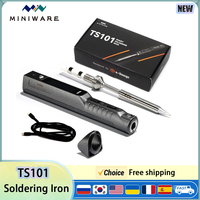 TS101 Soldering Iron Portable Adjustable Temperature Digital Solder Station TS-BC2 Tip PD3.1 90W TS100 Upgrade