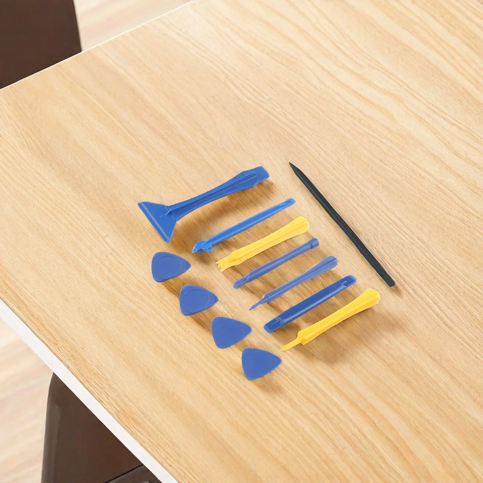 12Pcs Phone Opening Tools Dual Ends Spudger Crowbar Pry Computer Repair Disassemble Tool Plastic DIY Hand Tools