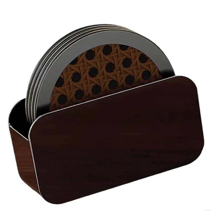 Textured Pattern Flexible defender Collection Of 4 Slip Resistant Durable For Kitchen Office And Dining KXRE