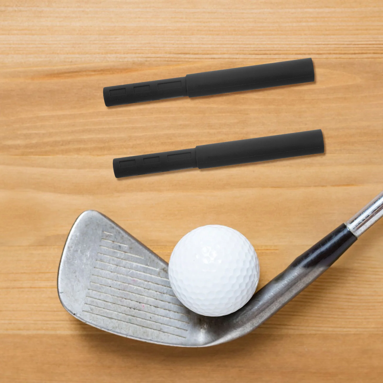 

1Pair Carbon Fiber Golf Shaft Extension Rods Golf Club Lengthener Replacement Stick Improve Swing Distance Control