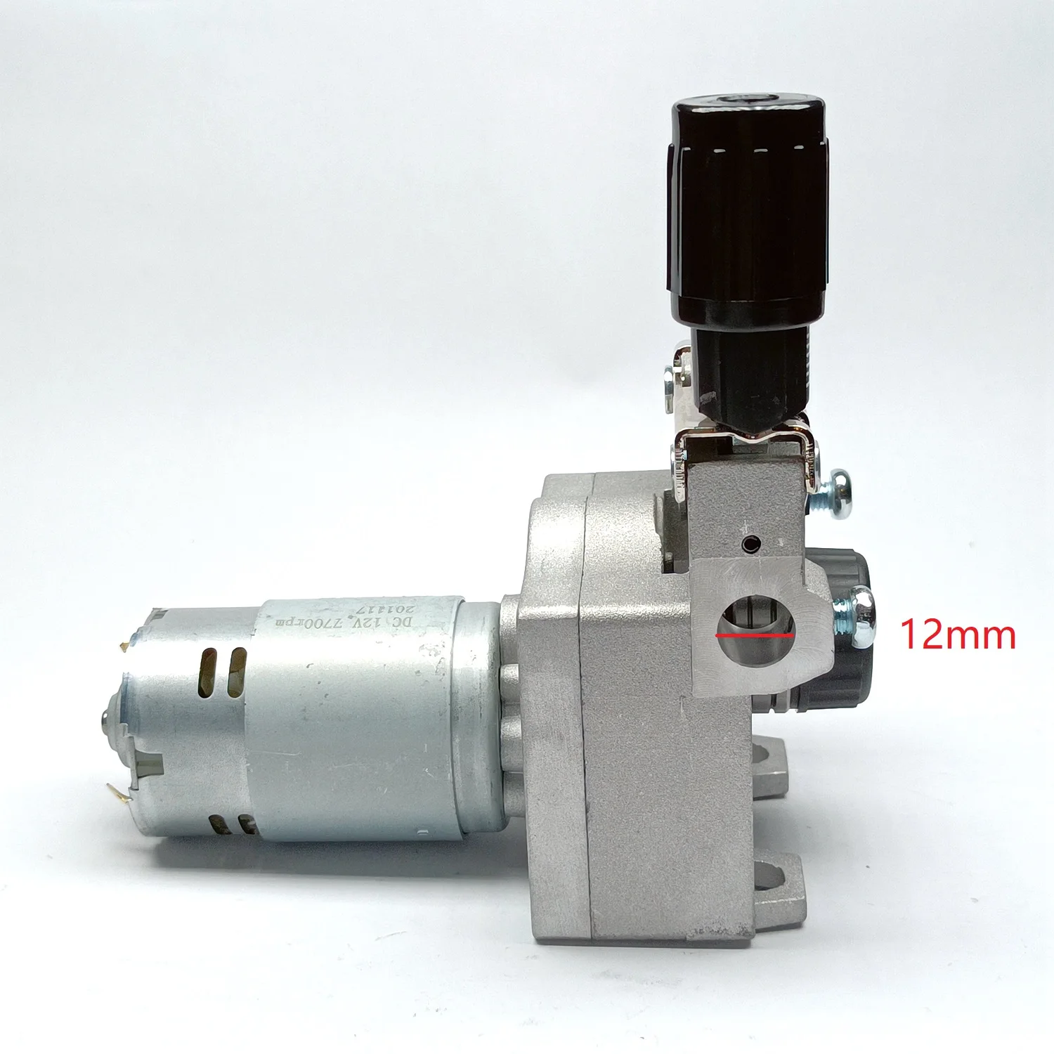 Geared DC 12V 24V 1.5A 40W Mig Welder Aluminium Steel Flux Cored Wire Feed Feeder Motor Frame Roller Wheel Assembly