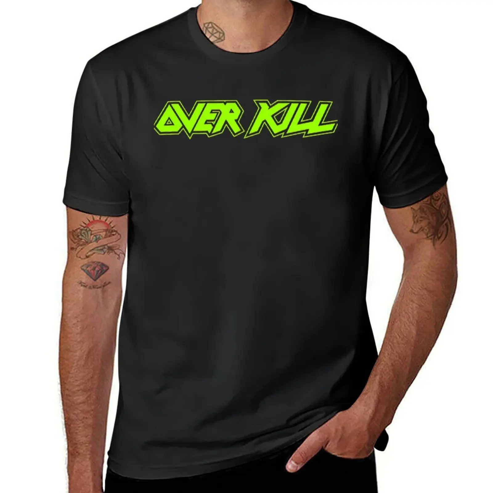 

Overkill T-Shirt customs design your own quick drying mens graphic t-shirts funny