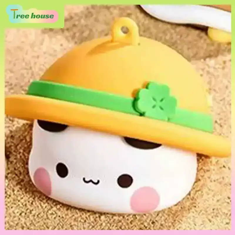 

Authentic 12 He Bubu Blind Box Silicone Earphone Case &Cute Keychain: Trendy Anime Collectible Art Toy, Fashionable Pendant Gift
