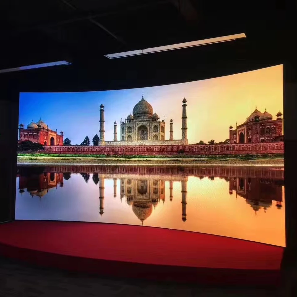 Full Color P3.91Stage Backdrop Rental Display Panels Pantalla Indoor Led Screen 360 Photo Booth Wedding Backdrop