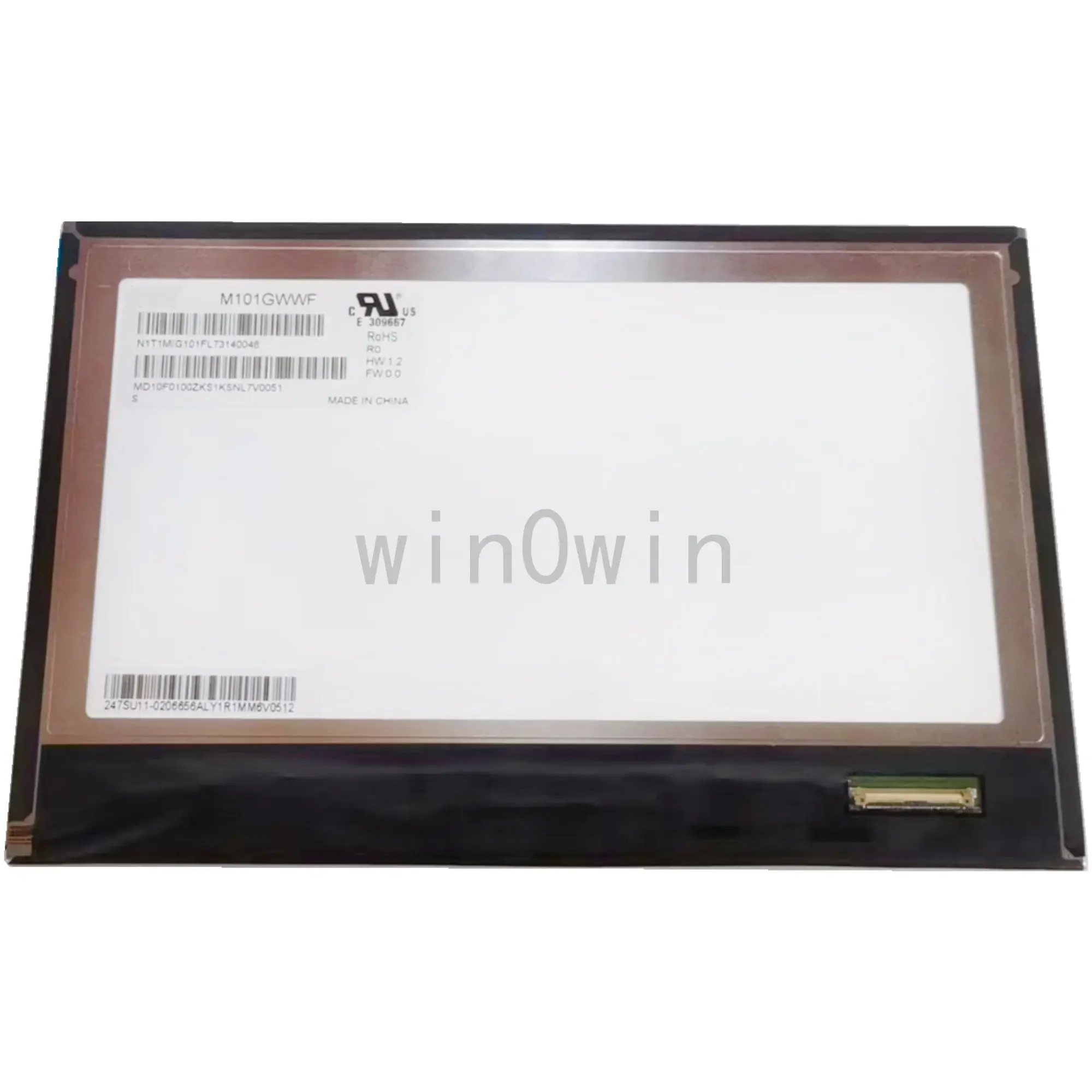 

M101GWWF R0 10,1-дюймовый 1280*800 IPS TFT-ЖК-экран для замены дисплея ноутбука