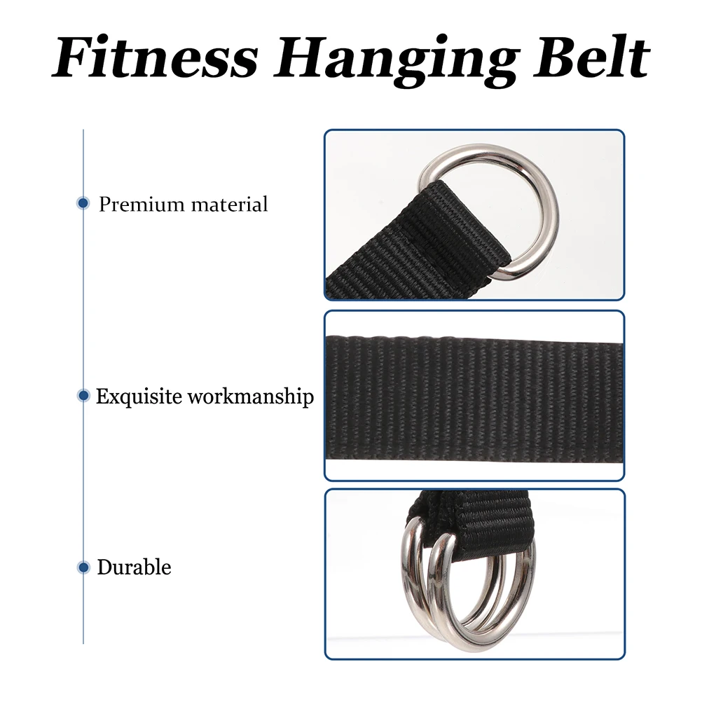 

3Pcs Training Strap Multifunctional Ring Belt Fitness Supplies Connective Band Horizontal Bar Hanging Strap Fitness Hanging Belt