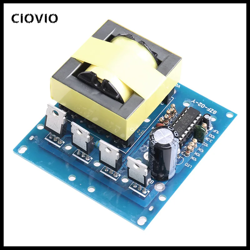 Imagem -06 - Inversor Placa de Impulso Transformador Potência dc 12v 24v para ac 220v 380v Conversor do Carro 500w