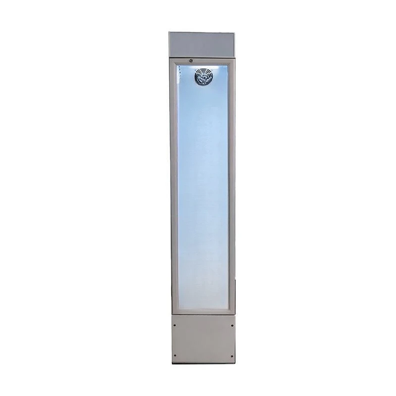 Narrow version freezer Vertical small refrigerator Beer beverage refrigerated fresh-keeping cabinet