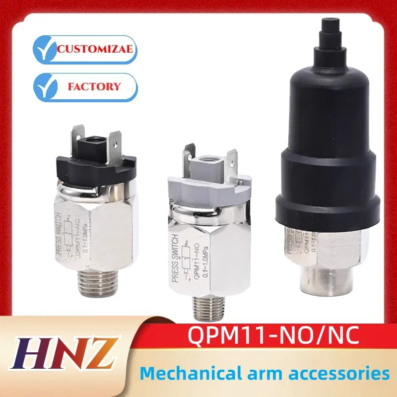 Pneumatic pressure switch Automatic diaphragm adjustable pressure 1 minute 2 minute controller QPM11-NO/NC
