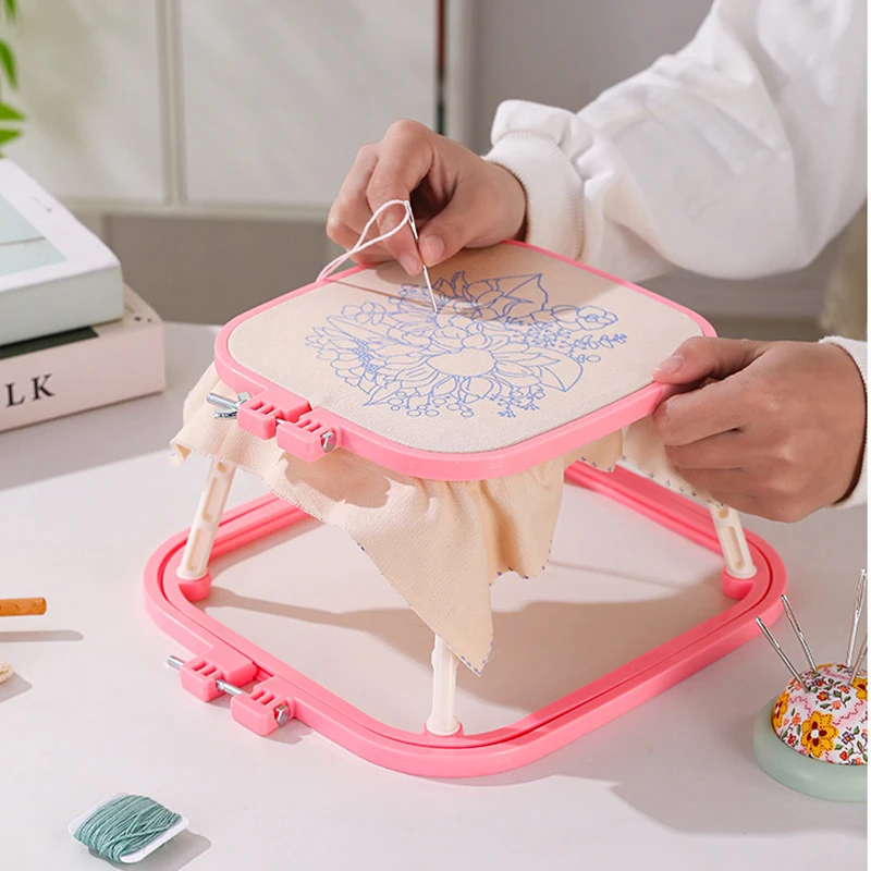 Cross stitch frame tool cross stitch frame DIY punch needle quilting process