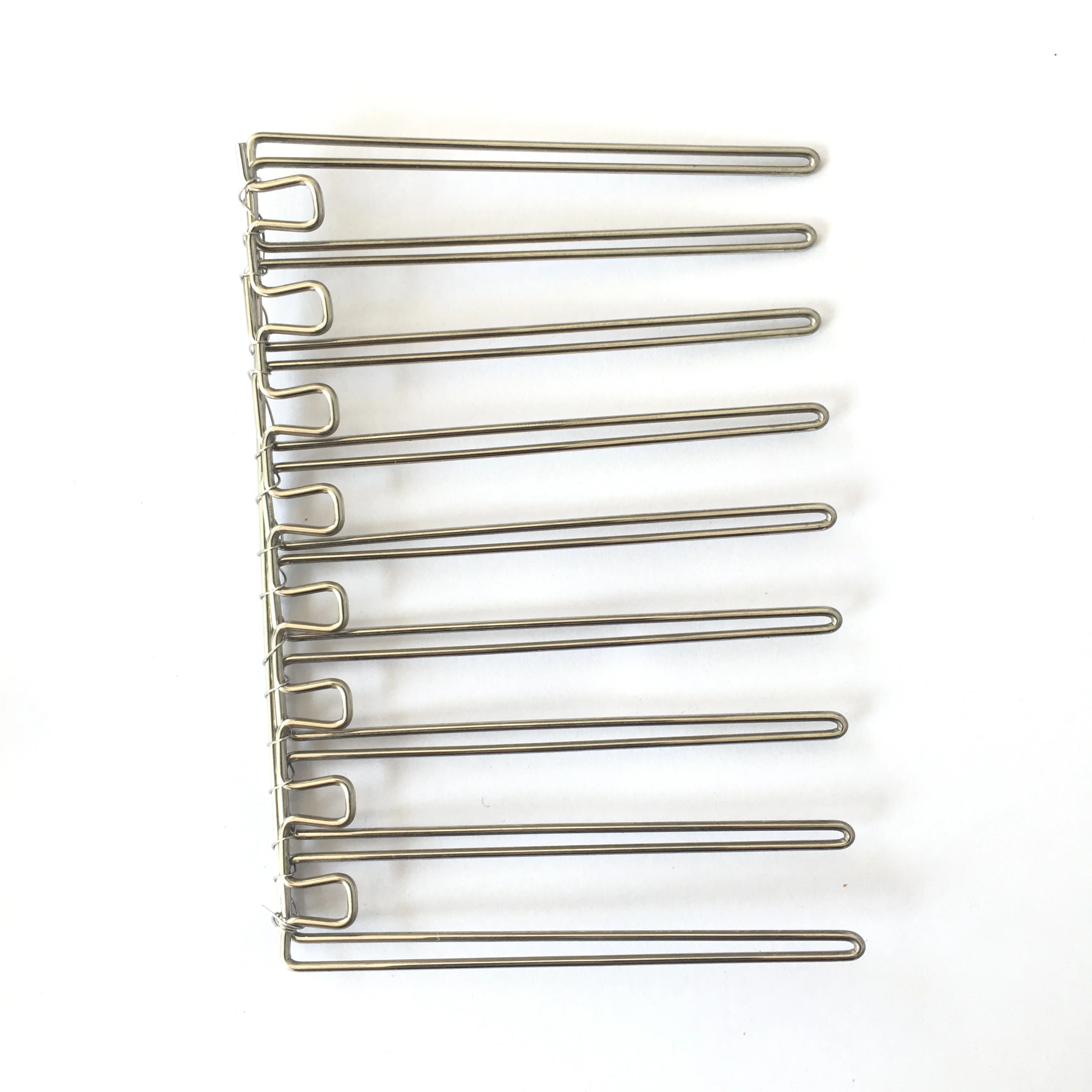 100PCS/lot Plain Metal Comb With No Beads 9-tooth Single Wire Affricanbutterfly DIY Handmade Materials Accessories