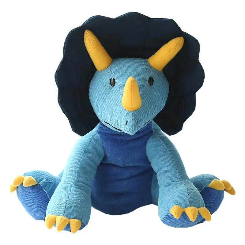 Kawaii New Dinosaur peluche giocattoli per bambini Tyrannosaurus Rex Ankylosaurus collo lungo drago pterosauri Raptors Triceratops mirrosaurus