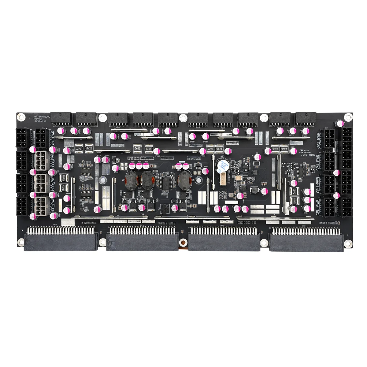 High Power Redundant Adapter Board 2000W Triple Module GPU Array ATX SATA IDE Fan Output AI Computing Deep Learning 24pin Server