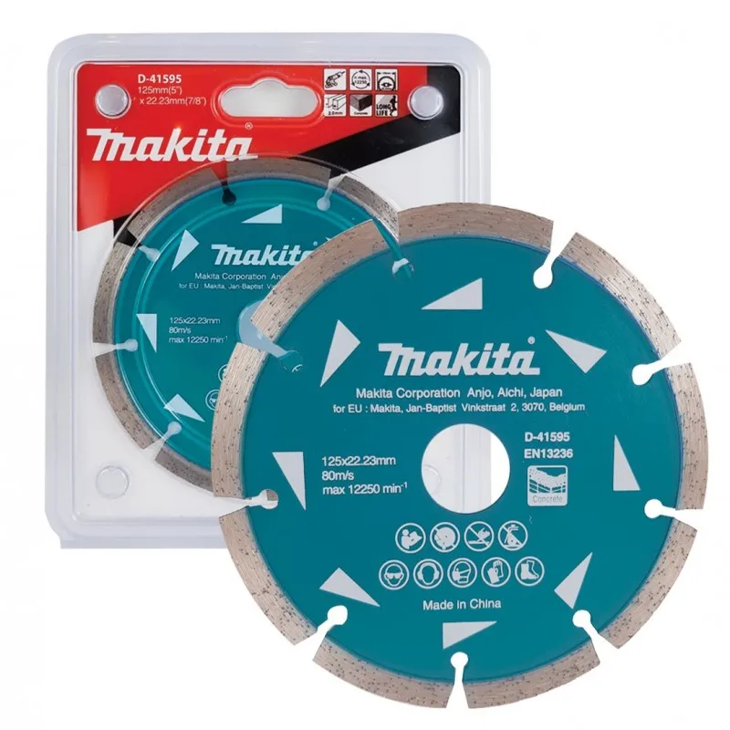 MAKITA D-41595 - Disco de diamante 125 x 22,23 mm