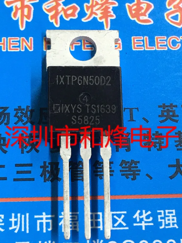 5PCS-10PCS IXTP6N50D2  TO-220 500V 6A   On Stock  New And Origjnal