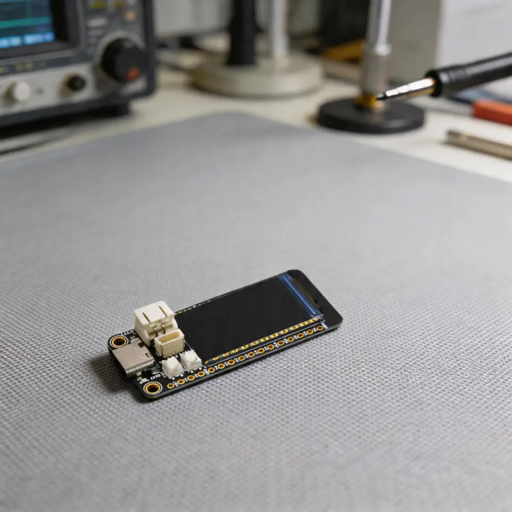 ESP32S3 Controller Board with Integrated 1.14 TFT Display Compatible with For Arduino and CircuitPython Ecosystem