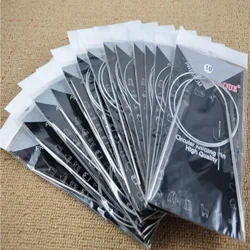 11Pcs/Set 43/65/80/120 cm Stainless Circular Knitting Needles Pins Crochet Weaving Needlework Tools