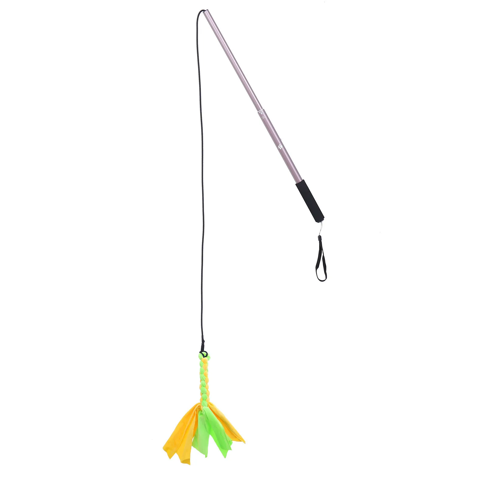 

Dog Teaser Stick with Sturdy Pole and Comfort Grip for Active Play Sessions Enhances Intelligence and Endurance in Puppies