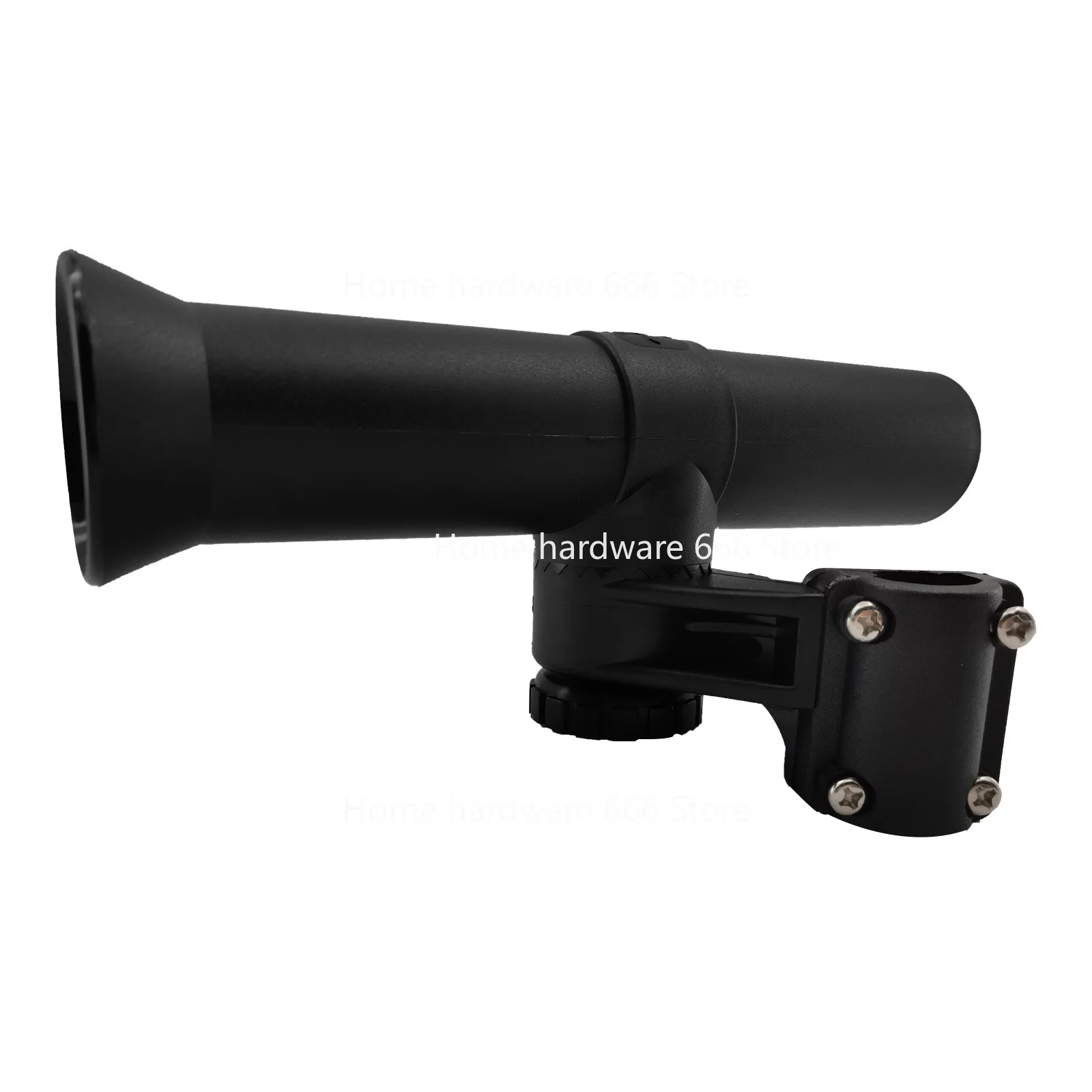 マリンブラックナイロンプラスチック製レール釣り竿ホルダー、ユニバーサル釣り竿ホルダー、マリンヨットrvハードウェアアクセサリー