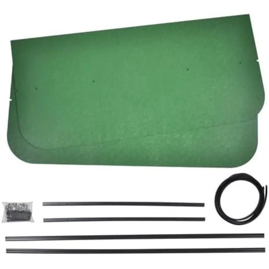 Red Rooster Tractor Mower Sun Shade Canopy - Top Only - 48x52 - Green