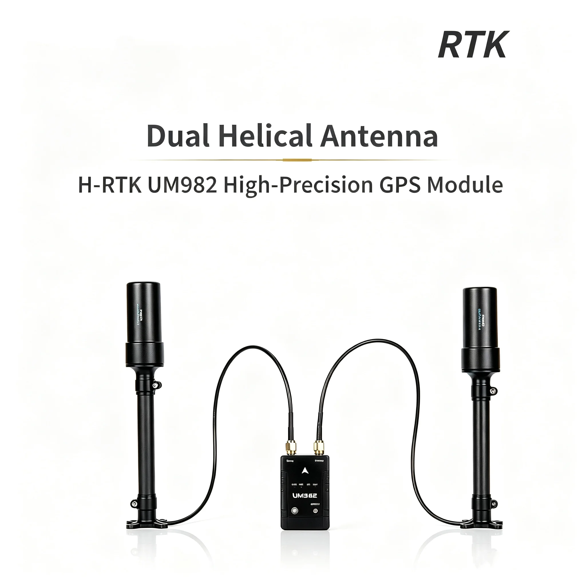 Holybro H-RTK UM982 RTK GNSS Module Dual-Helix Antenna Centimeter-Level Positioning Heading Function For PX4 Pixhawk Multirotor