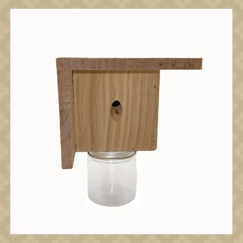 

AB45 Wood Carpenter Bees Trap For Outside Wood Boring Bees Trap Carpenter Bees Traps Outdoor Hanging Insect Traps Removes