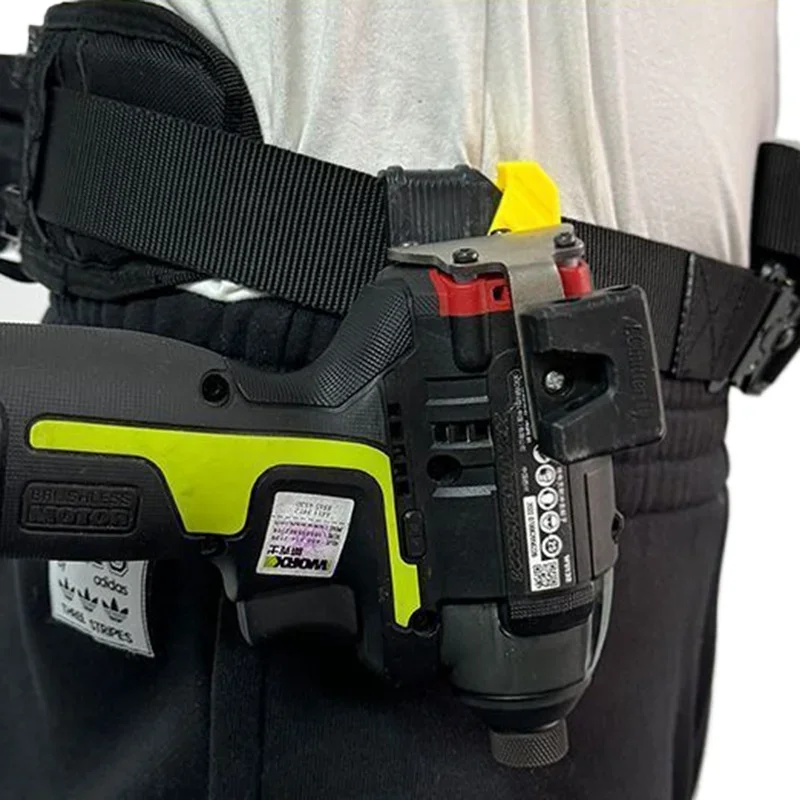 132/132x Quick Hanging Set for WORX DEVON Portable Electric Drill Modification Kit Magnetic Extension Rack Waist Tool Storage