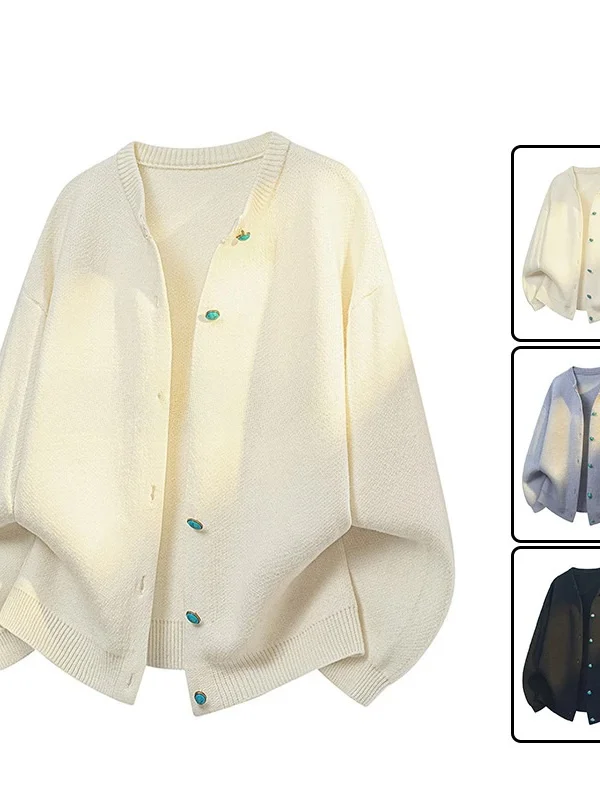 

Мужской кардиган-свитер CleanFit с одной пуговицей, бирюзовый, универсальный, вязаный, осенняя повседневная верхняя одежда