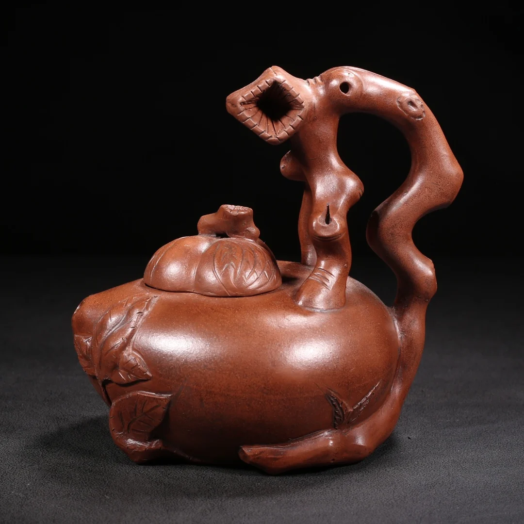 

Item Name: Longevity Peach Handle Base Mark: Han Zhongyun with mark, Free shipping