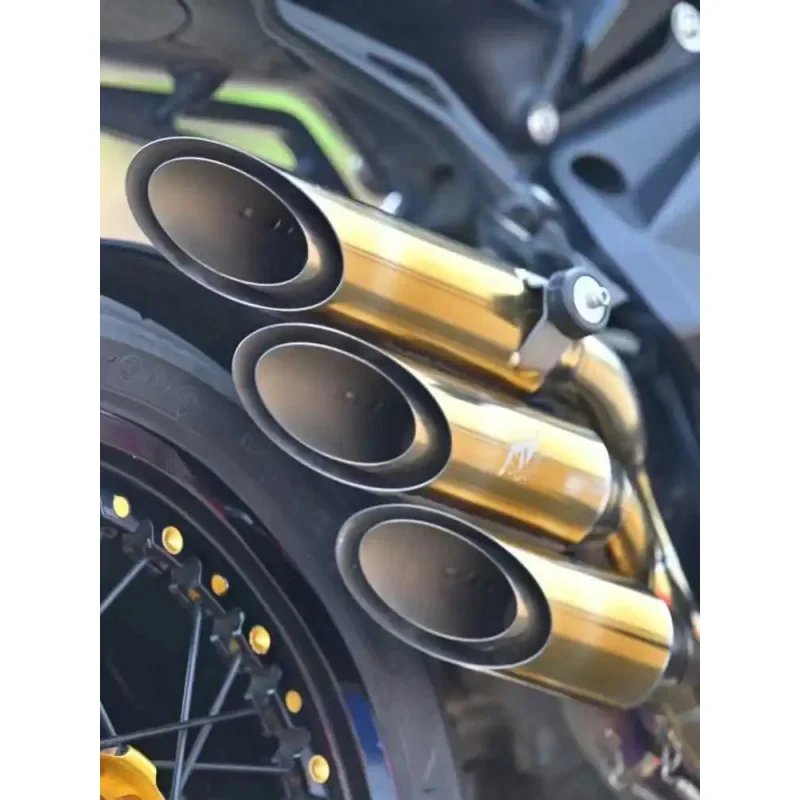 Full Racing Titanium Alloy Exhaust System for MV Agusta Brutale 800 Dragster 800 F3 2018 2