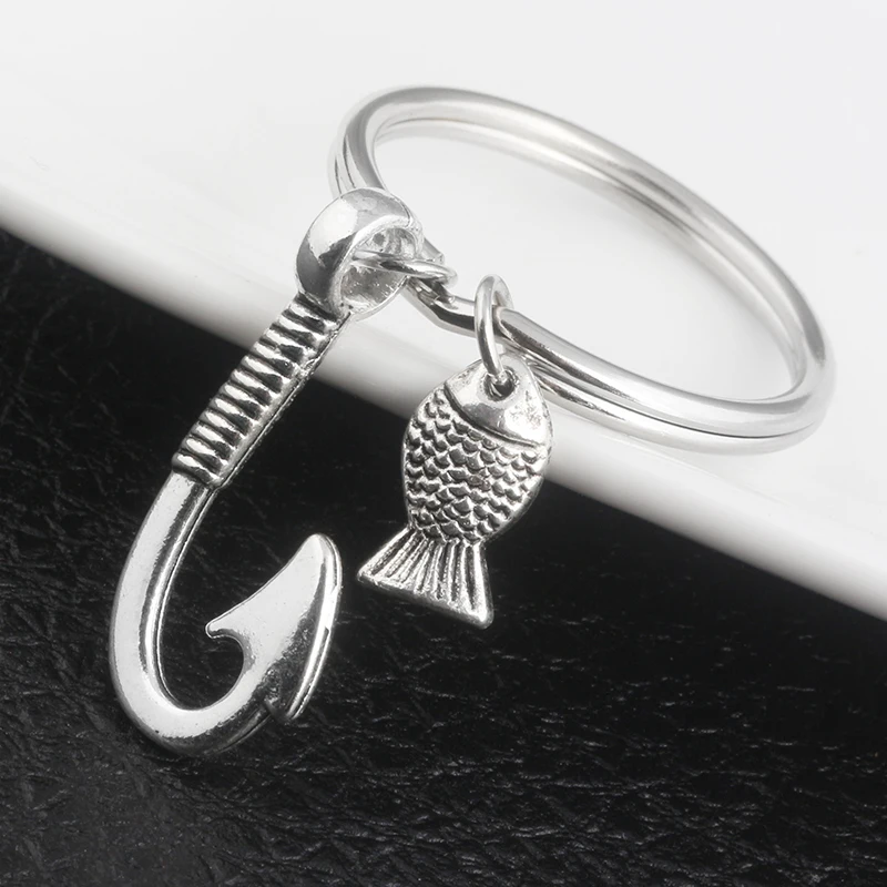 سلسلة مفاتيح مع مفتاح ربط مطرقة خطاف السمك ، فتاحة زجاجات فرشاة الأسنان ، حلقة مفاتيح الحب ، أفضل الهدايا للأب ، عيد الأب ، إكسسوارات الحقيبة #5