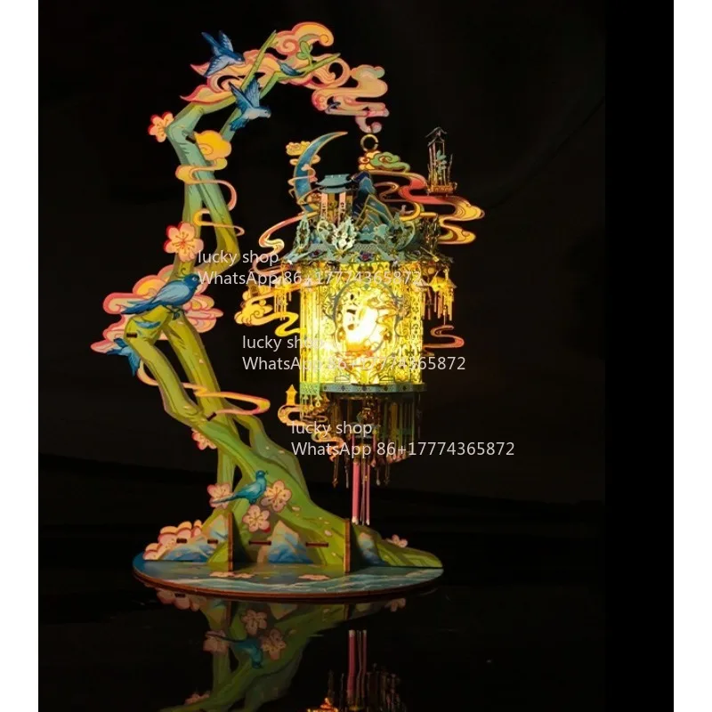 3D Three-dimensional Puzzle Metal Assembly Model