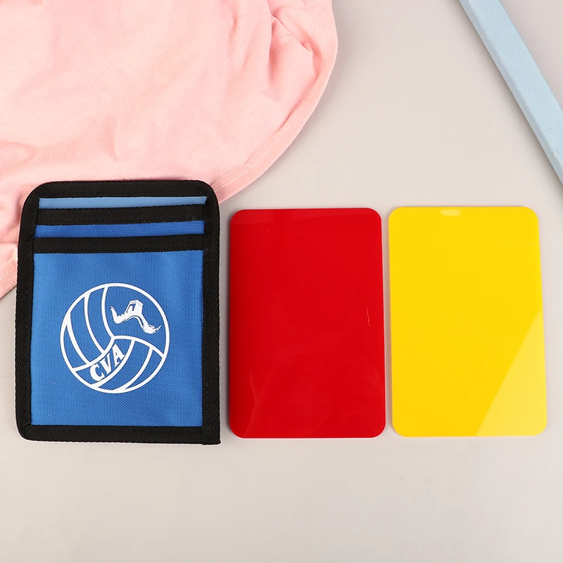 CVA Volleyball Referee Card SRFC0 Red And Yellow Cards Official Size 10X15CM Designated Penalty Equipment For Match