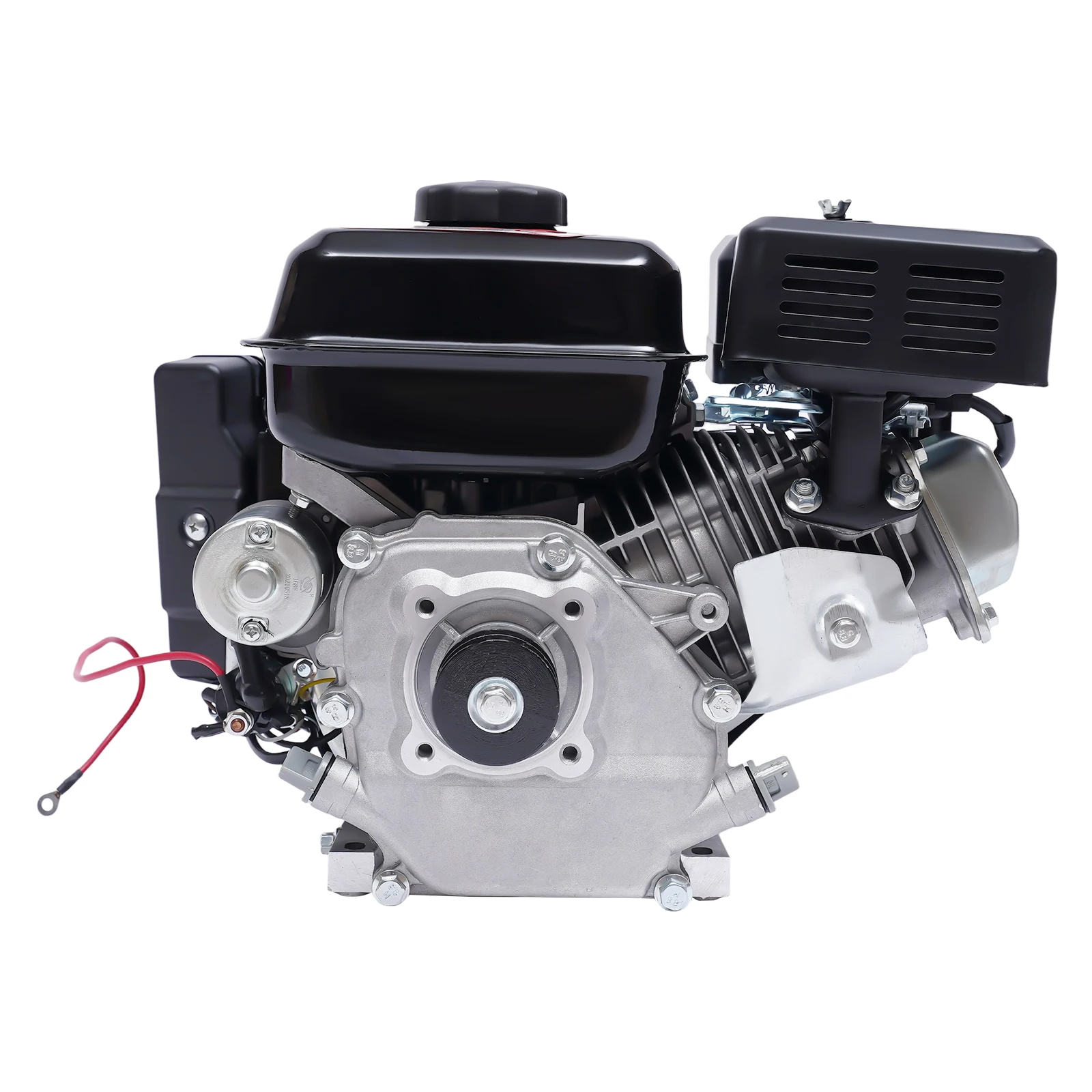 Moteur à essence 4 temps 7,5 CV, moteur à essence 210cc à démarrage électrique, moteur puissant pour kart, faible consommation de carburant, conception OHV, filtre à air, arbre à cames en métal, vilebrequin forgé durable pour générateur, outils de jardinage
