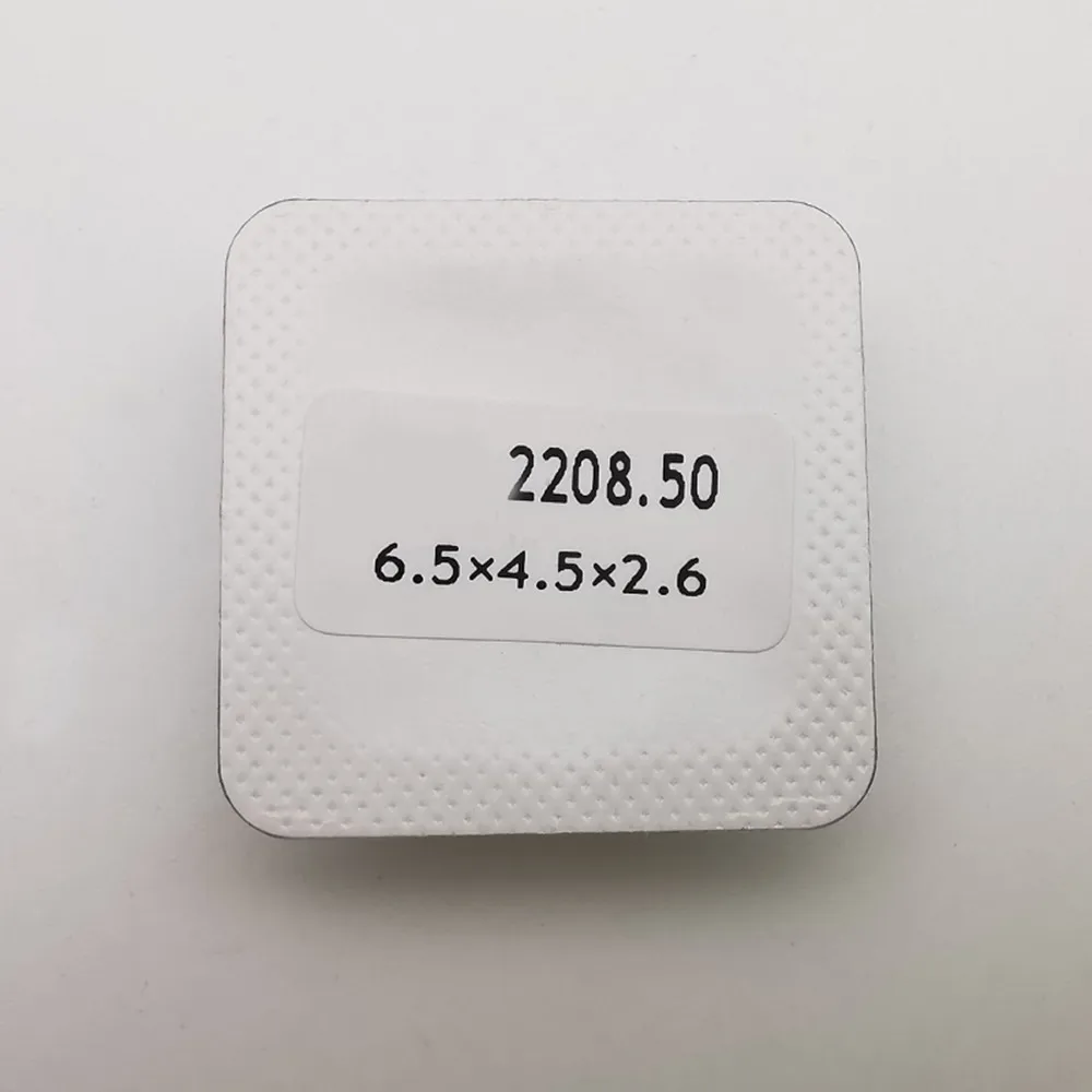 أجزاء تاج ساعة من الفولاذ المقاوم للصدأ لساعات سيماستر 2208.50 ملحقات بديلة لصانع الساعات 6.5 مللي متر * 4.5 مللي متر * 2.6 مللي متر