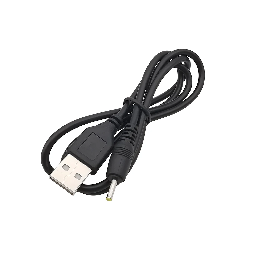 USB tipo A macho A 2,5x0,7, 3,5x1,35, 4,0x1,7, 5,5x2,1, 5,5x2,5mm, Cable de enchufe de CC, Conector de barril de 5V, cargador de línea extendida