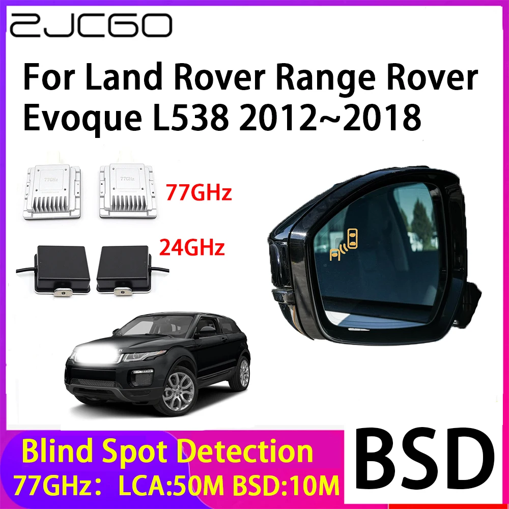 

ZJCGO Car Blind Spot Detection BSD Mirror Rear Radar Detection System for Land Rover Range Rover Evoque L538 2012~2018