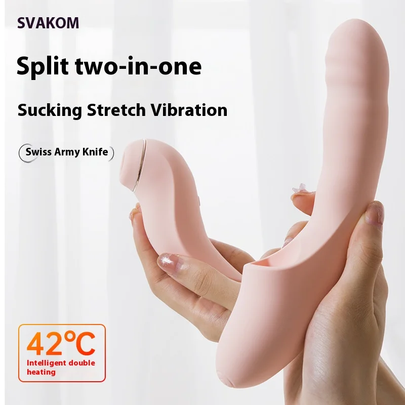 Separate Vibrator Heated Female Orgasmic Masturbator Private Adjustable Sex Toys